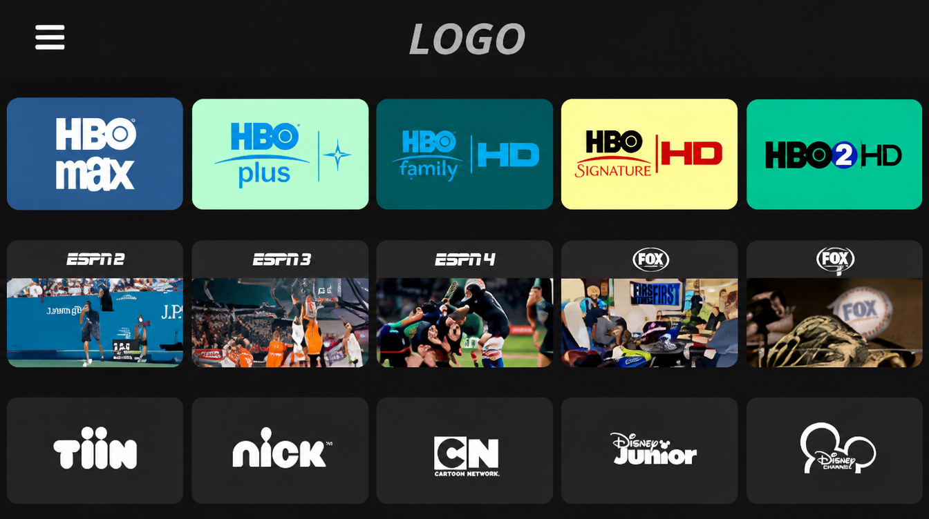 App Bromteck TV con marca de operador